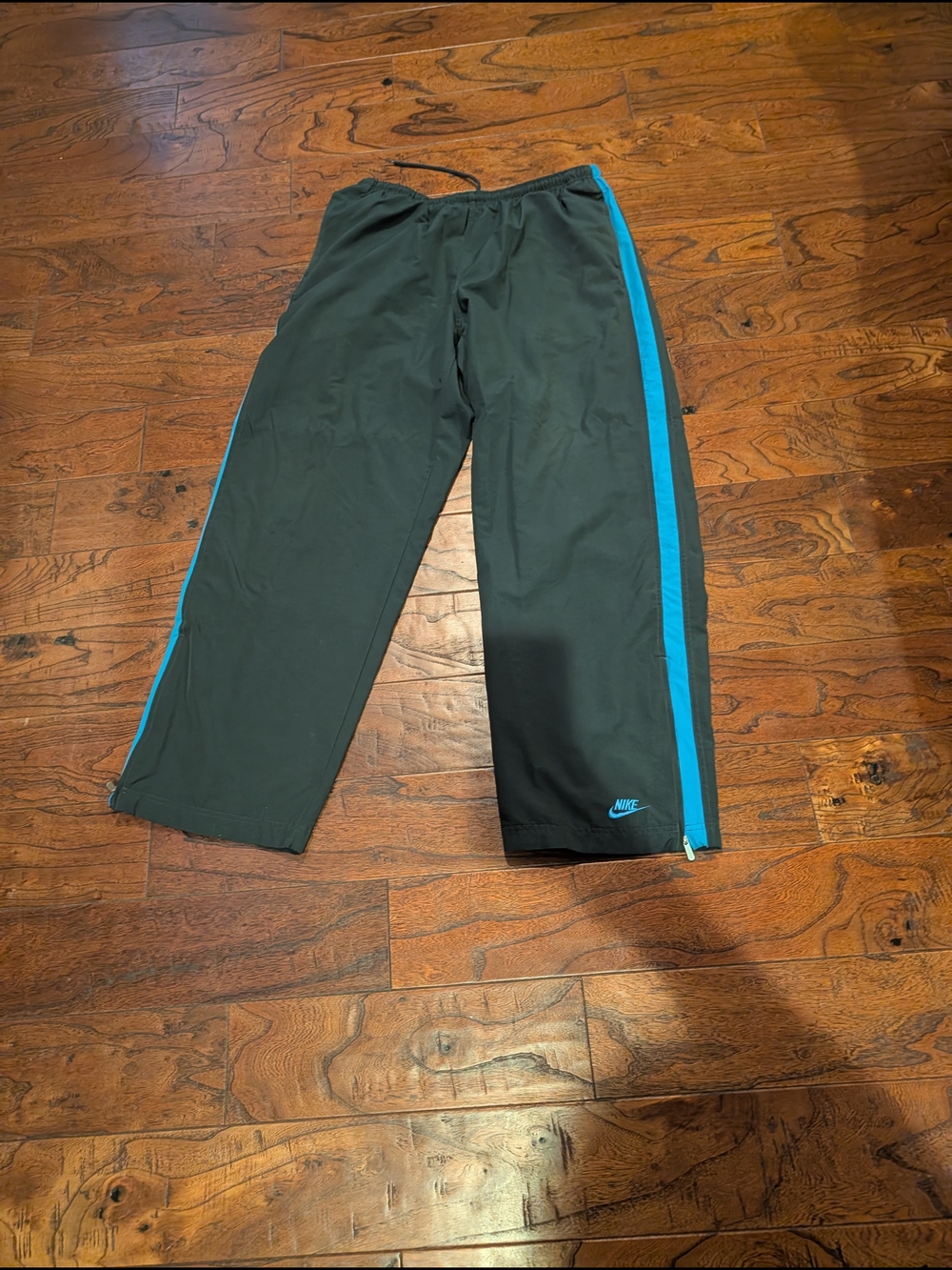 Nike Men's Black & Blue Track Jacket And Pants. Vintage 90s Y2K - Picture 2 of 11